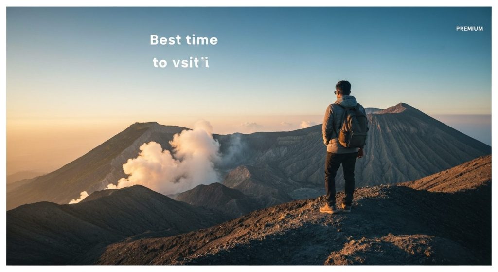 best time to visit ijen — Photorealistic editorial travel photograph relevant to: The Bali-side specialist concierge for
