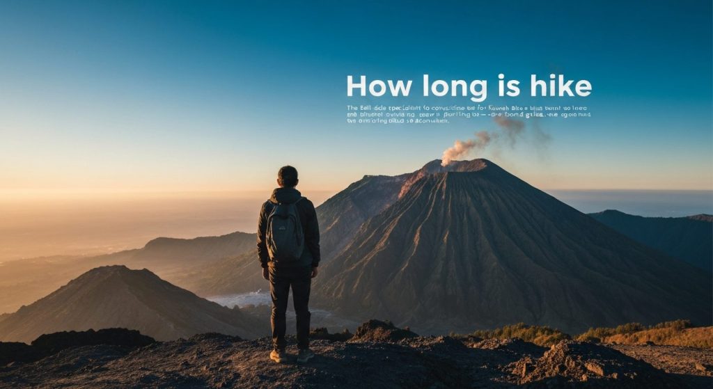 how long is ijen hike — Photorealistic editorial travel photograph relevant to: The Bali-side specialist concierge for K