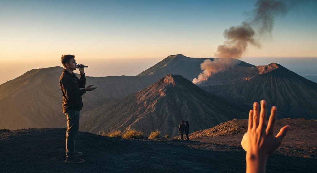 ijen tour from bali cost — Photorealistic editorial travel photograph relevant to: The Bali-side specialist concierge fo